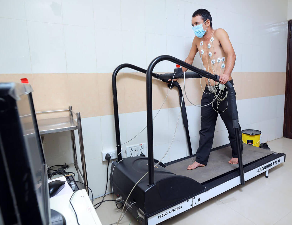 Treadmill Stress Testing in Lister Hospitals