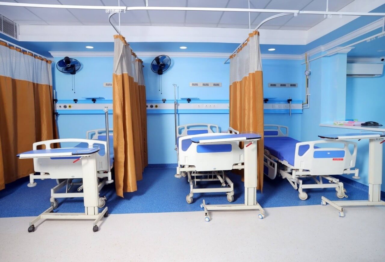 CCU Facility at Lister Hospitals in Marthandam