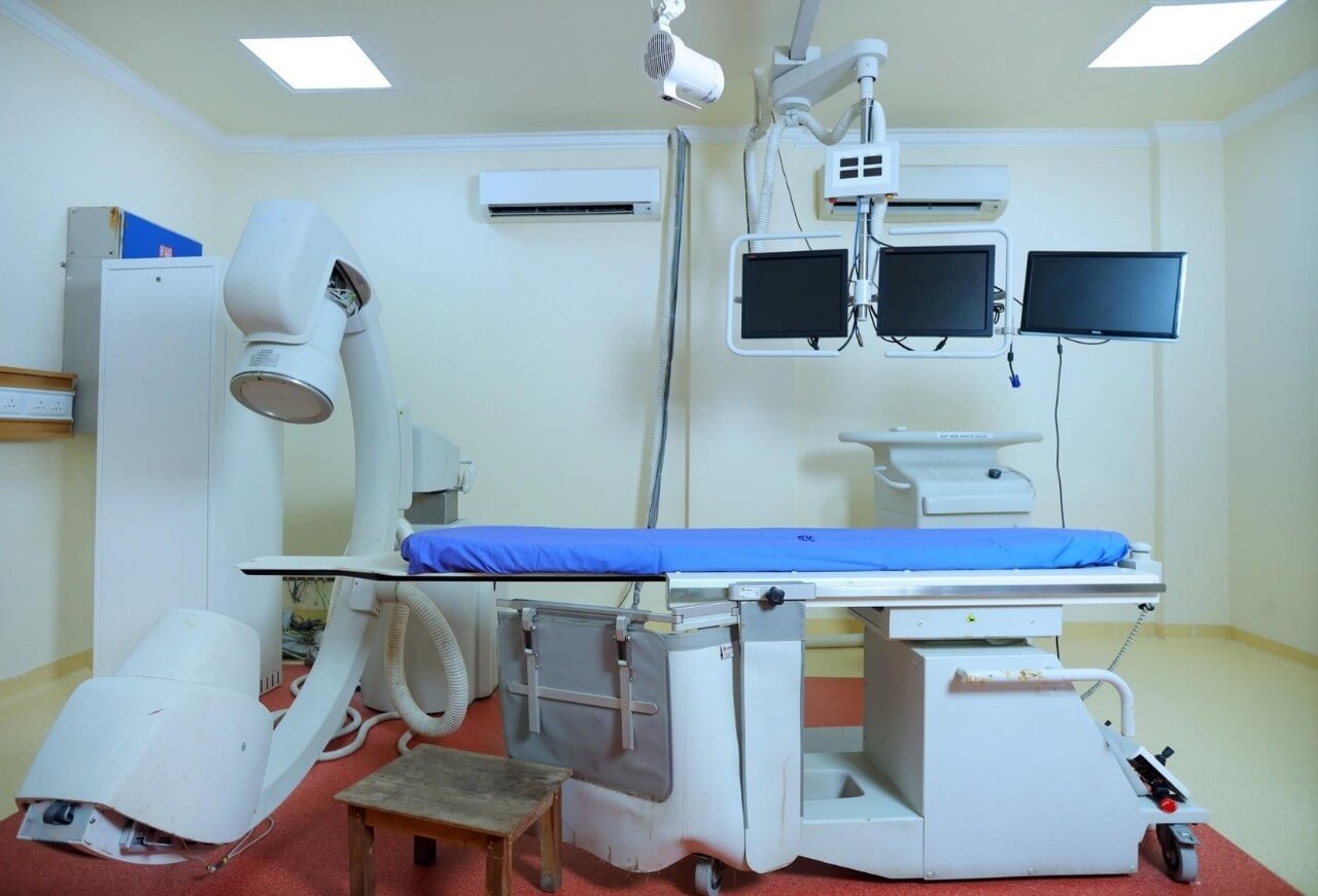 Cath Lab facilities at Lister Hospitals Marthandam